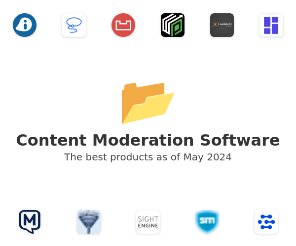 The best Content Moderation products