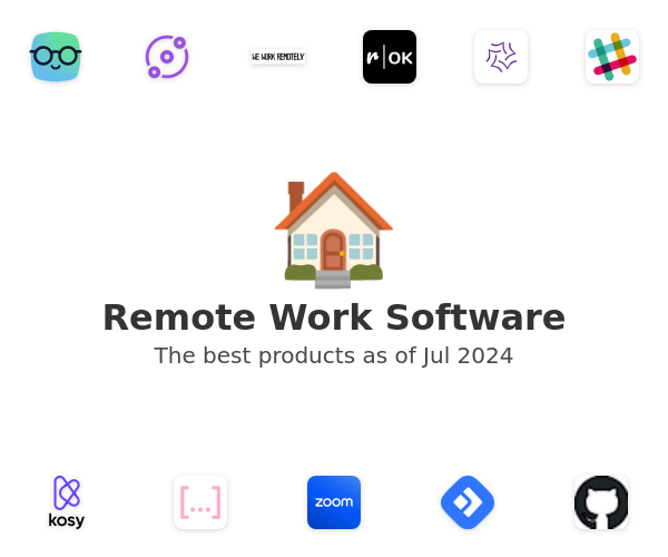 The best Remote Work products