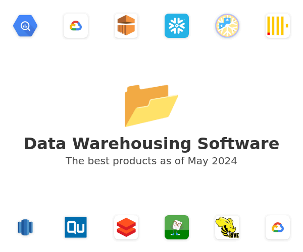 The best Data Warehousing products