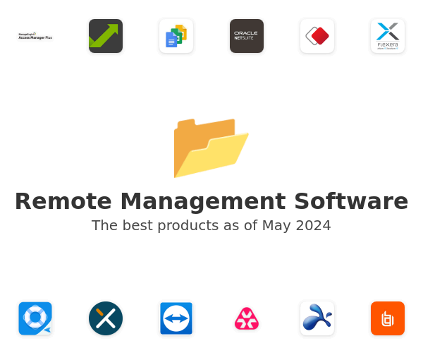 The best Remote Management products