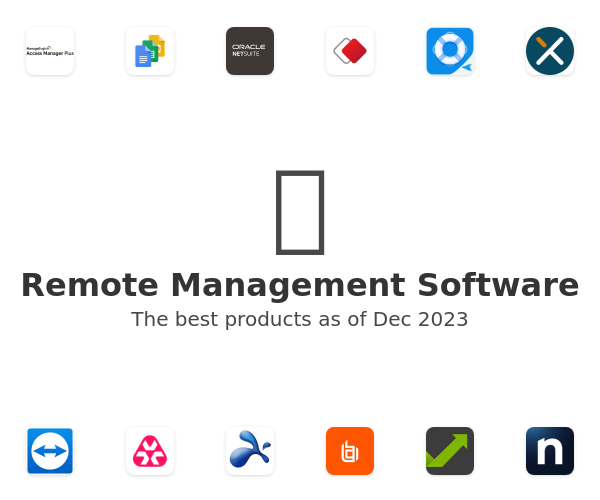 The best Remote Management products