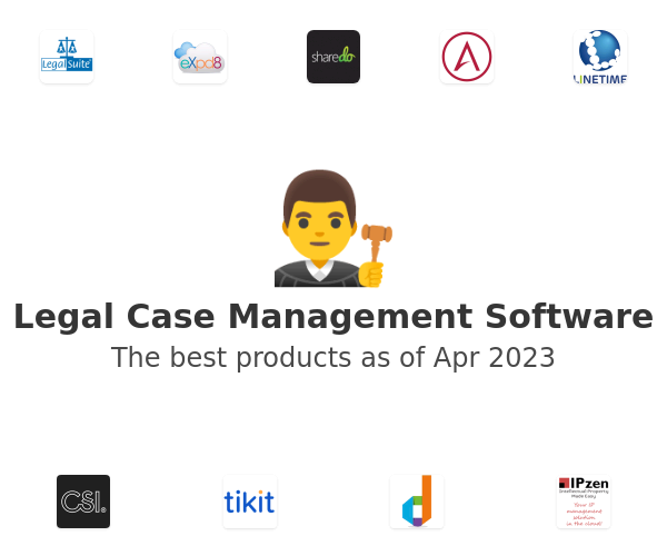 The best Legal Case Management products