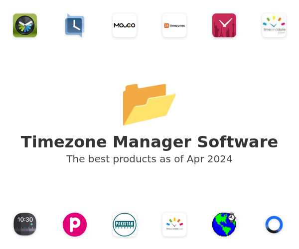 The best Timezone Manager products