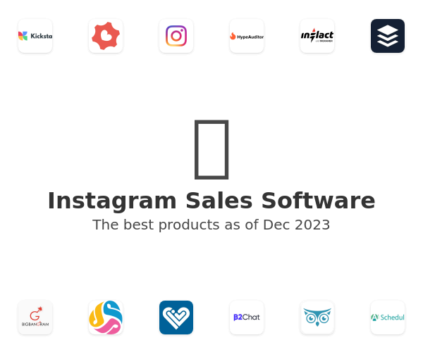 The best Instagram Sales products
