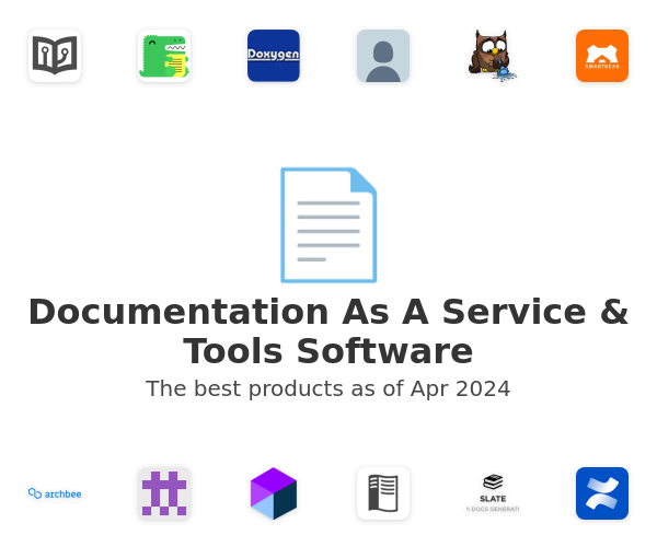 The best Documentation As A Service & Tools products