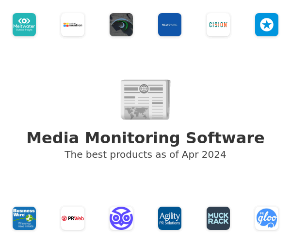 The best Media Monitoring products