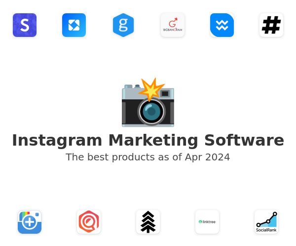 The best Instagram Marketing products