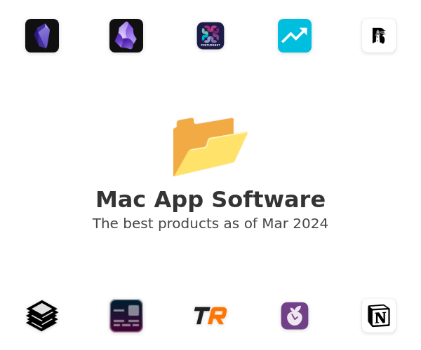 The best Mac App products