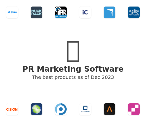 The best PR Marketing products