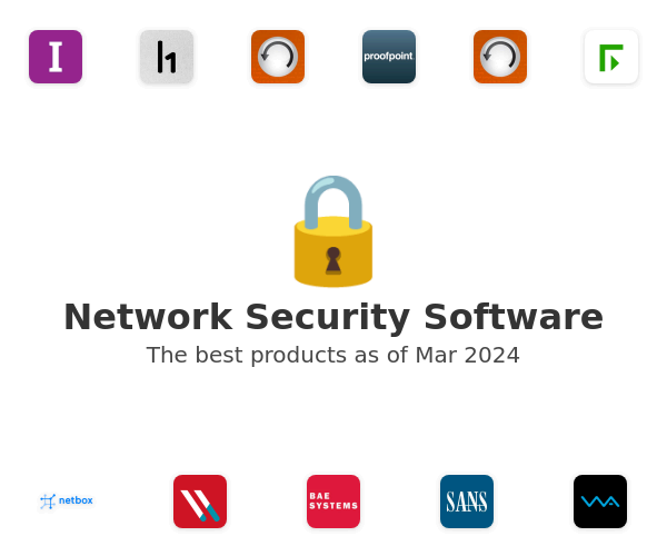 The best Network Security products
