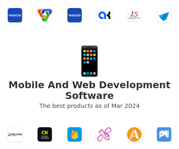 The best Mobile And Web Development products