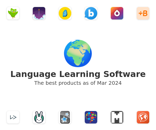 The best Language Learning products