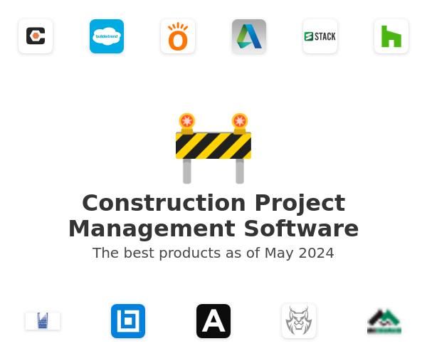 The best Construction Project Management products