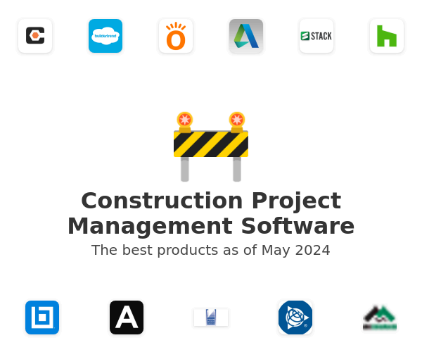 The best Construction Project Management products