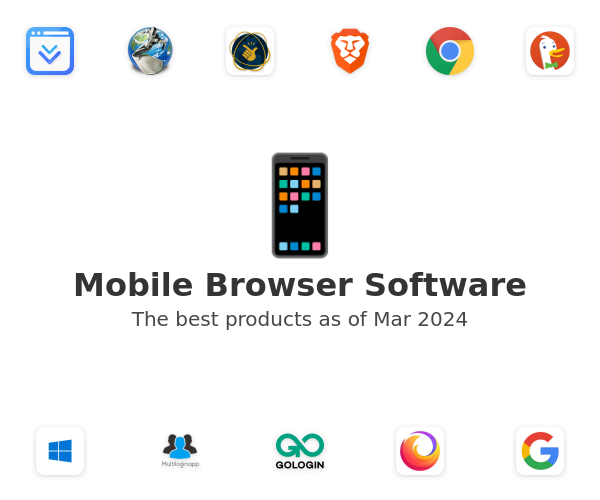 The best Mobile Browser products