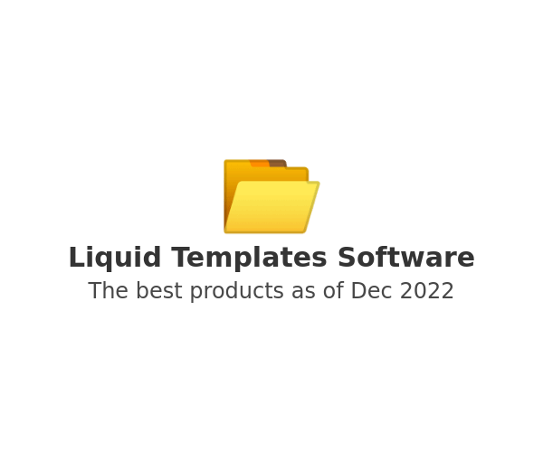 The best Liquid Templates products