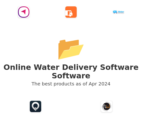 The best Online Water Delivery Software products