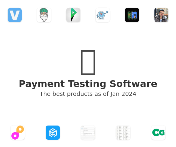 The best Payment Testing products
