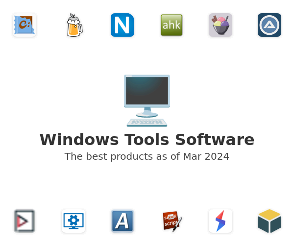 The best Windows Tools products