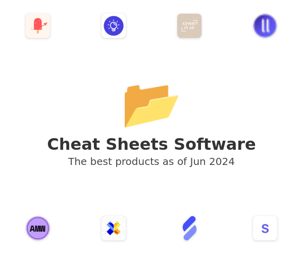 The best Cheat Sheets products