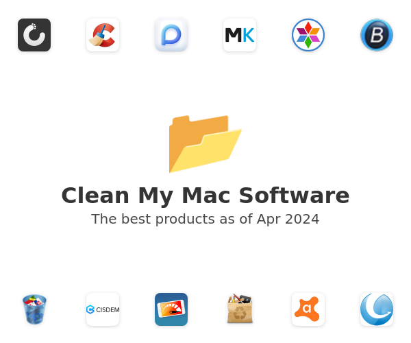 The best Clean My Mac products