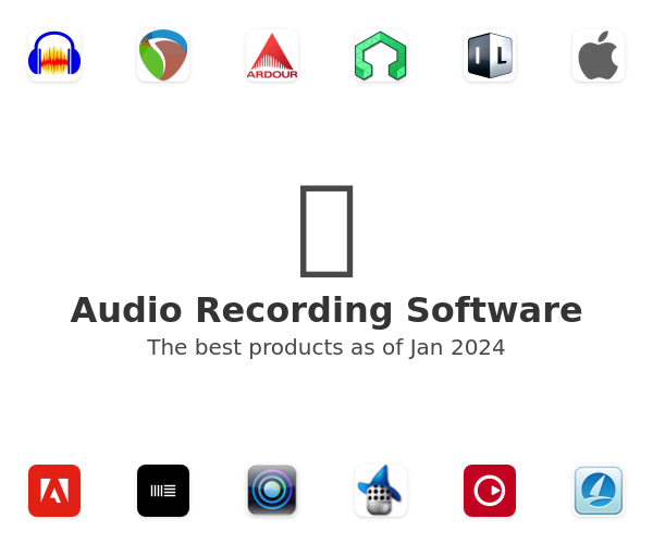 The best Audio Recording products