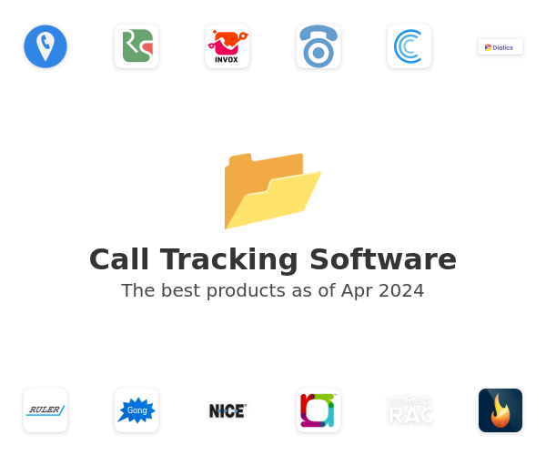 The best Call Tracking products