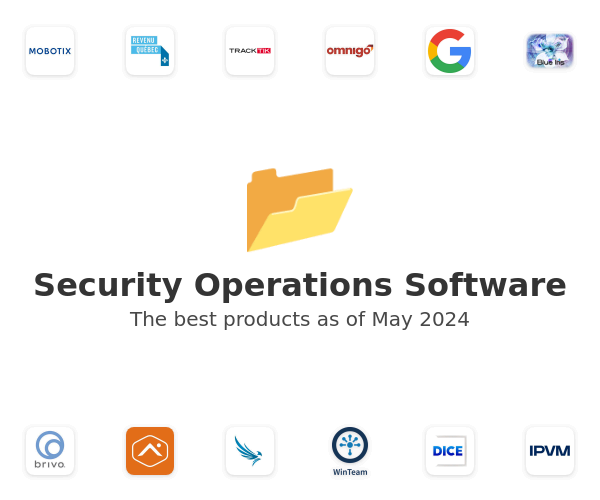 The best Security Operations products