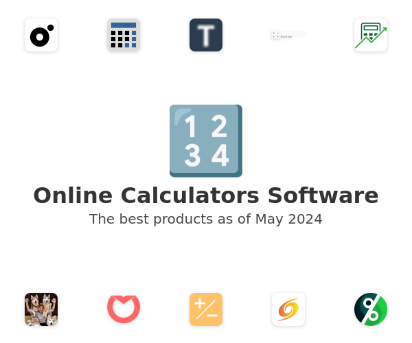 The best Online Calculators products