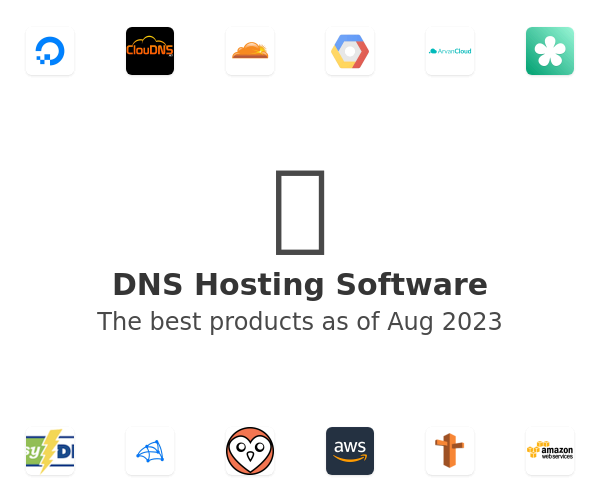 The best DNS Hosting products