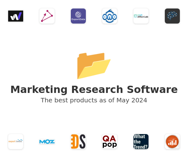 The best Marketing Research products