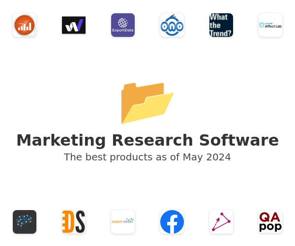 The best Marketing Research products