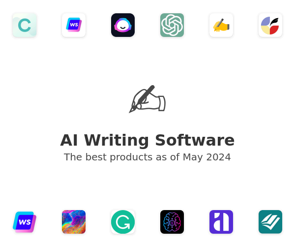 The best AI Writing products