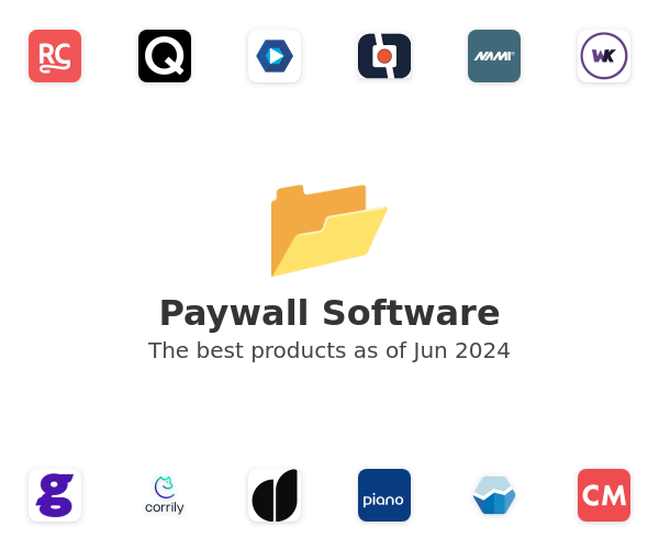 The best Paywall products