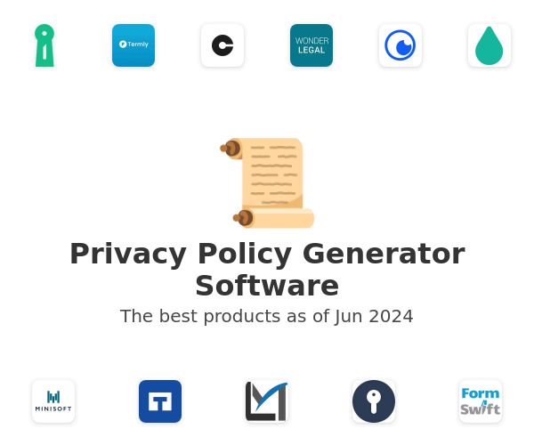 The best Privacy Policy Generator products