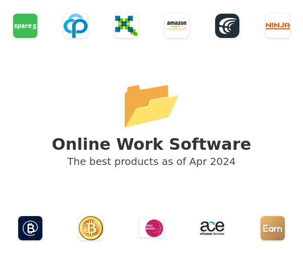 The best Online Work products