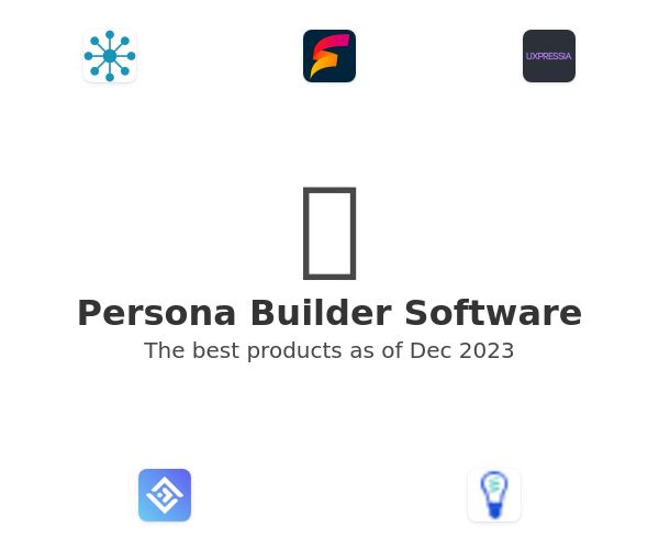 The best Persona Builder products