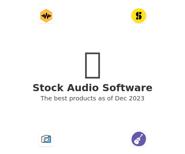 The best Stock Audio products