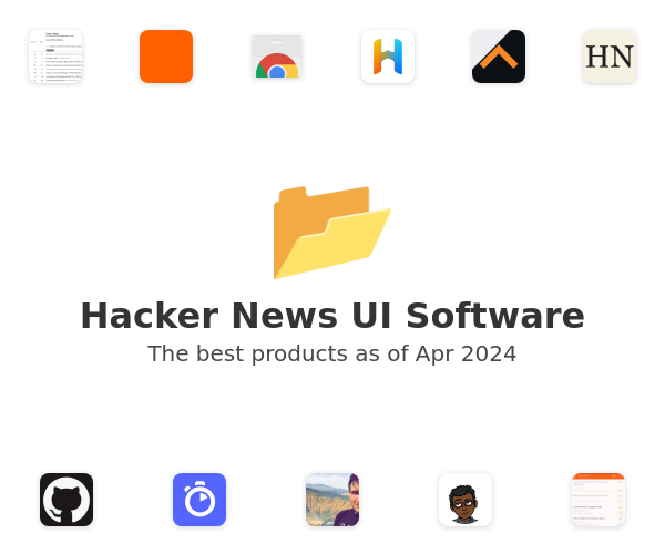 The best Hacker News UI products