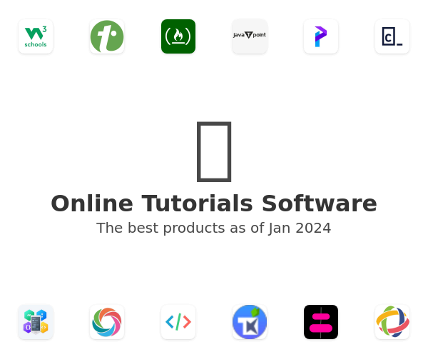 The best Online Tutorials products