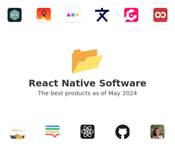 The best React Native products
