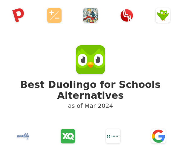 Best Duolingo for Schools Alternatives