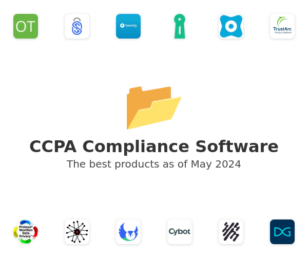 The best CCPA Compliance products