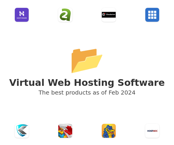 The best Virtual Web Hosting products
