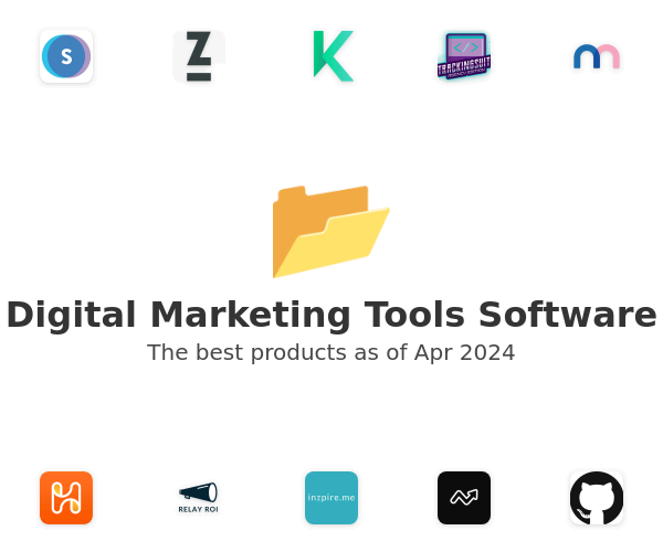 The best Digital Marketing Tools products