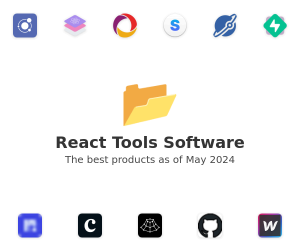The best React Tools products