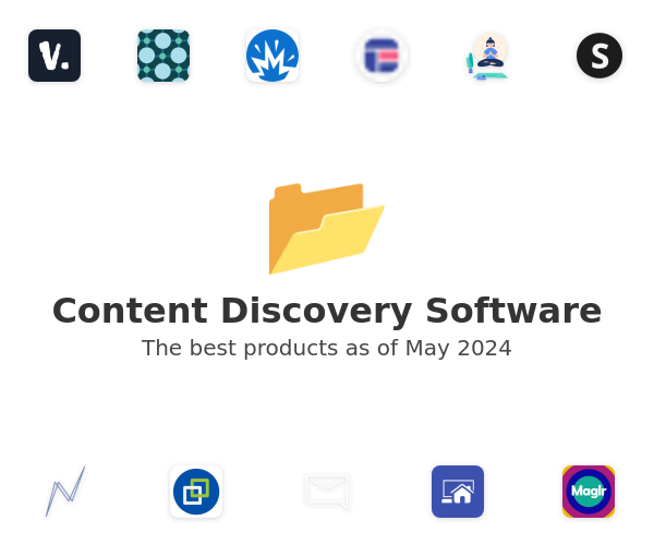 The best Content Discovery products