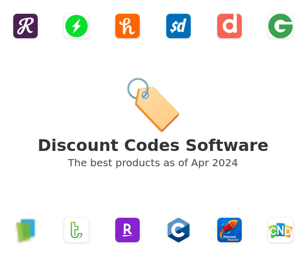 The best Discount Codes products