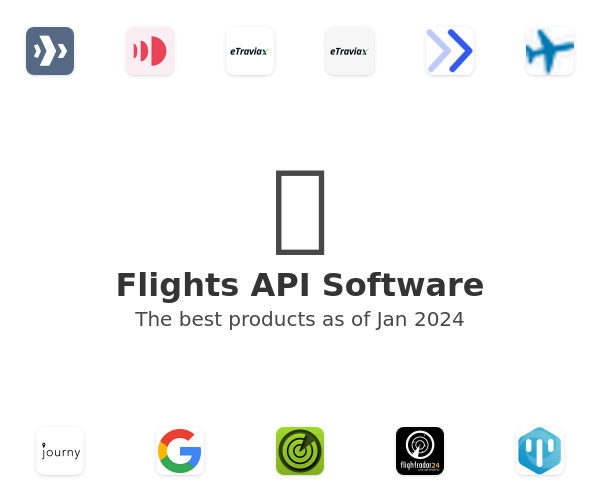 The best Flights API products