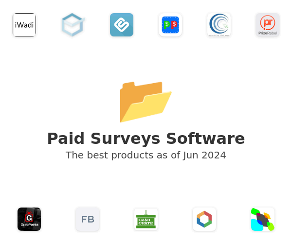 The best Paid Surveys products